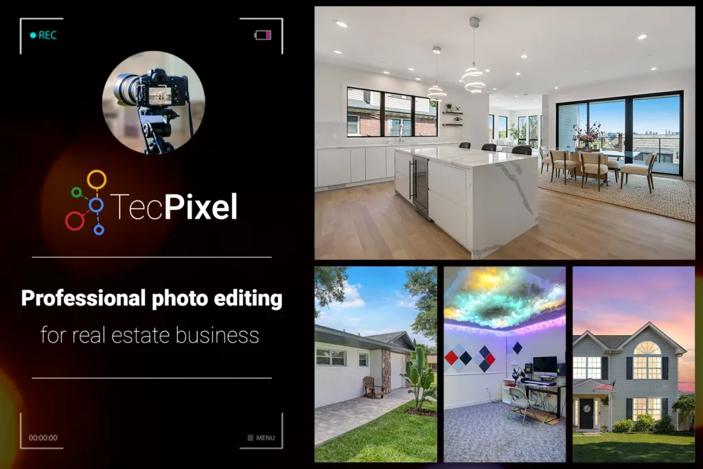 professional photo editing for real estate business