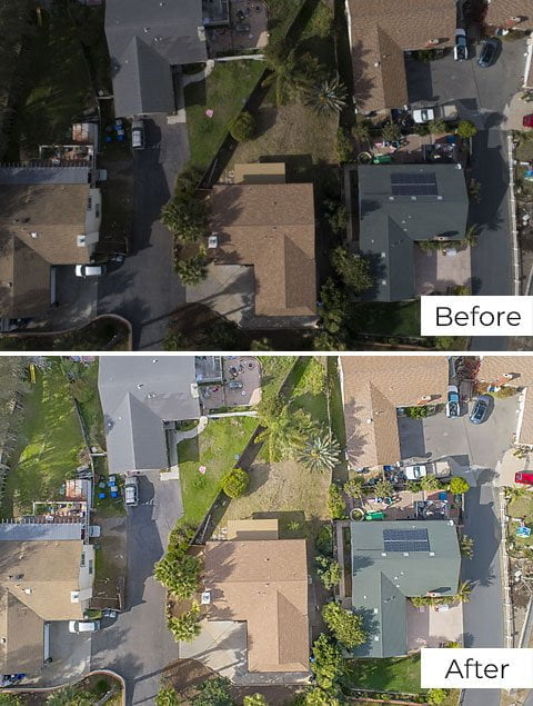 aerial photo editing services banner