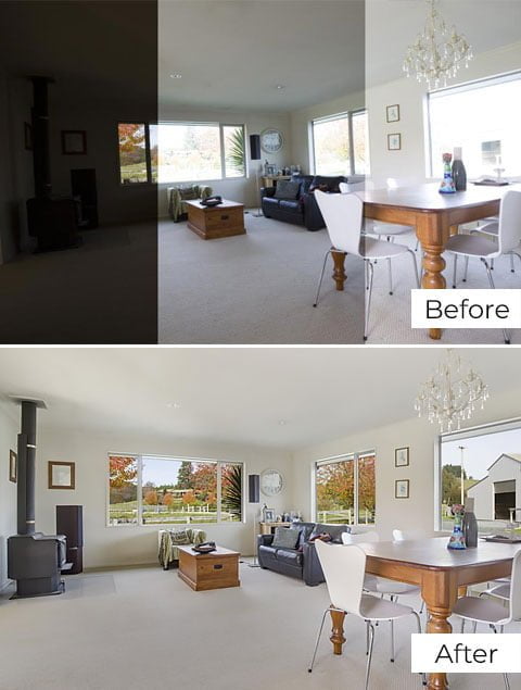 real estate hdr photo editing services banner