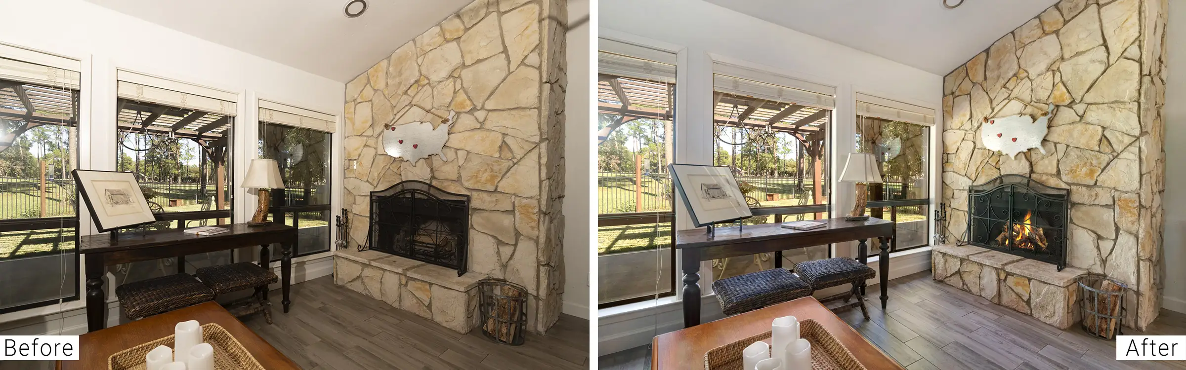 Real estate flambient photo editing third banner