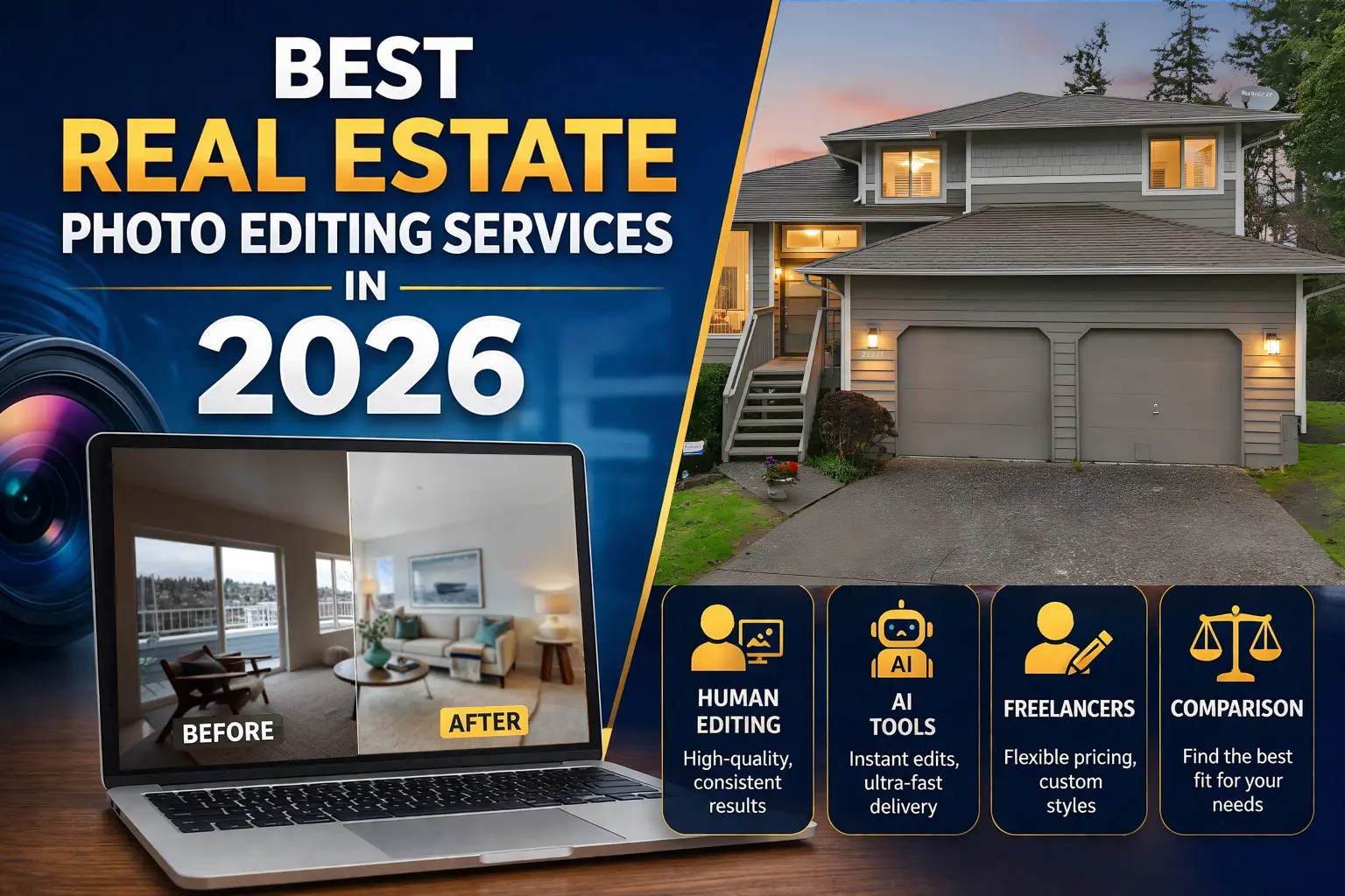 Best Real Estate Photo Editing Services 2026 (Top Picks)