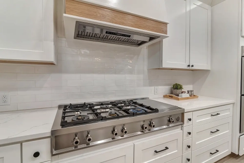 kitchen stove flambient photo editing 